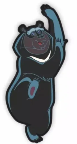 МАМЕ НРАВИТСЯ брошь значок Балу 008СМФ